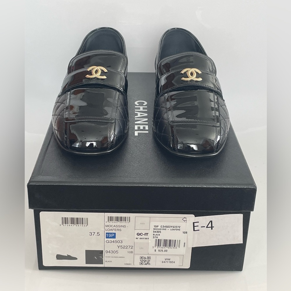 Chanel Leather Loafers - Picture 4 of 4